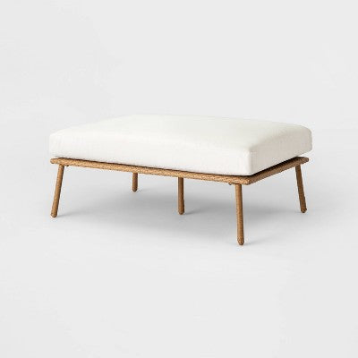 Britanna Oversized Patio Ottoman - Linen - Opalhouse™