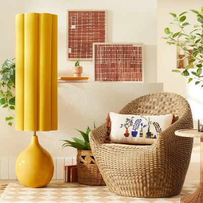  Estero Wicker Accent Chair Natural Brown - Opalhouse™ Designed With Jungalow™