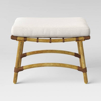  2pc Sculptured Statement Patio Chair & Ottoman - Opalhouse™